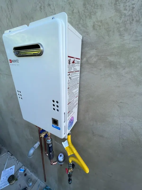 Tankless water heater installation for Nocatee homes